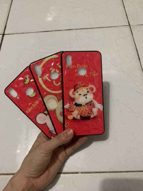 Ốp lưng sam sung A10S Bóng 3D kim cương nền đỏ