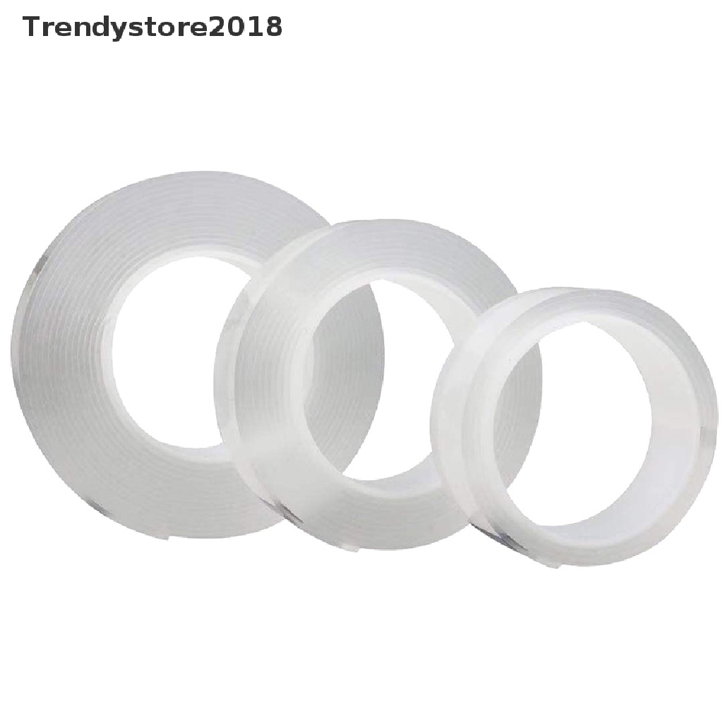 Băng Keo Hai Mặt Nano Trong Suốt Tái Sử Dụng Linh Hoạt 2018