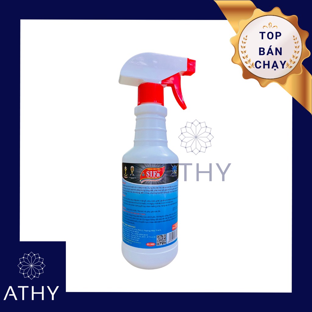 BÌNH XỊT DIỆT MỐI TẬN GỐC SIFA 493ML, chống côn trùng hiệu quả cao nhanh chóng