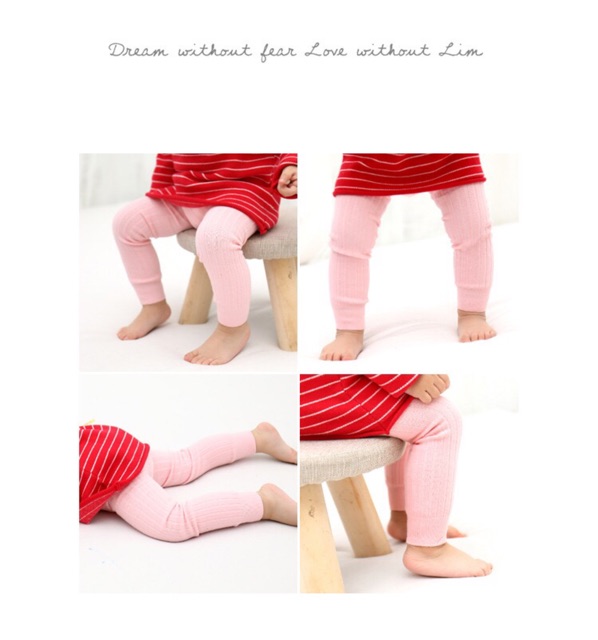 Quần Legging Tăm Cho Bé (0-3 tuổi)