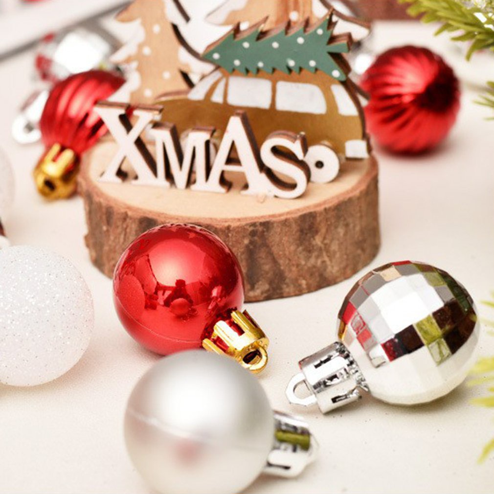 Set 12 / 30 Ngôi Sao / Trái Châu Nhiều Màu Sắc Trang Trí Cây Thông Noel