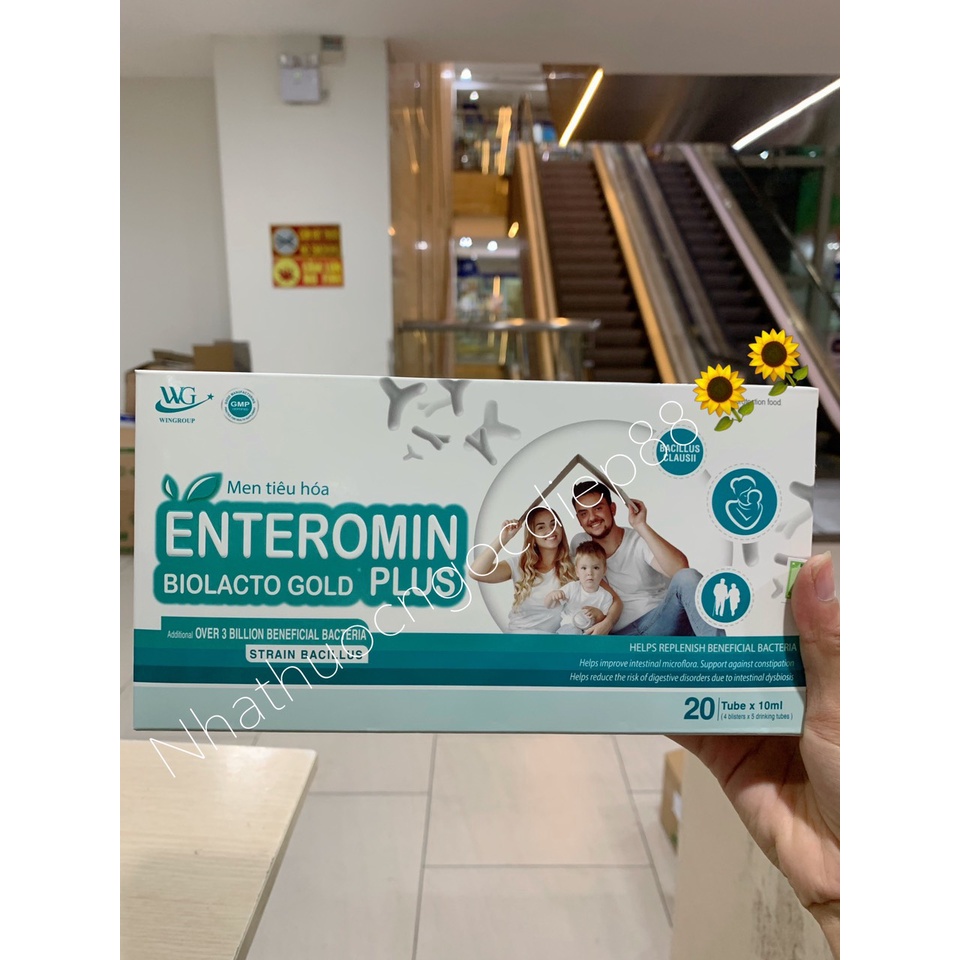 ENTEROMIN PLUS BIOLACTO GOLD ZINC -BỔ SUNG LỢI KHUẨN, TIÊU HOÁ TỐT