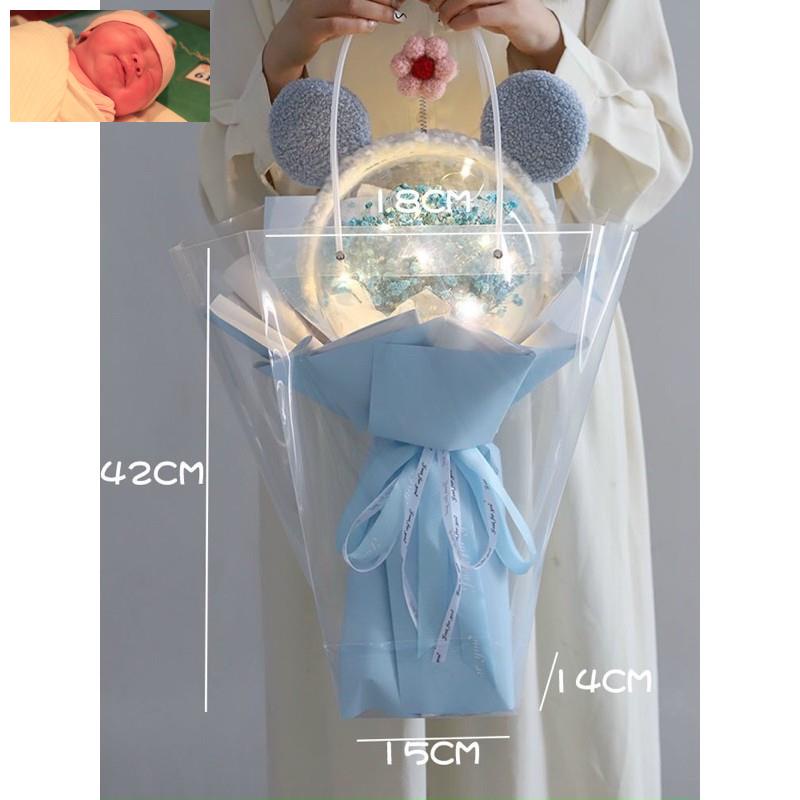Sét nguyên liệu làm hoa bóng siêu hót