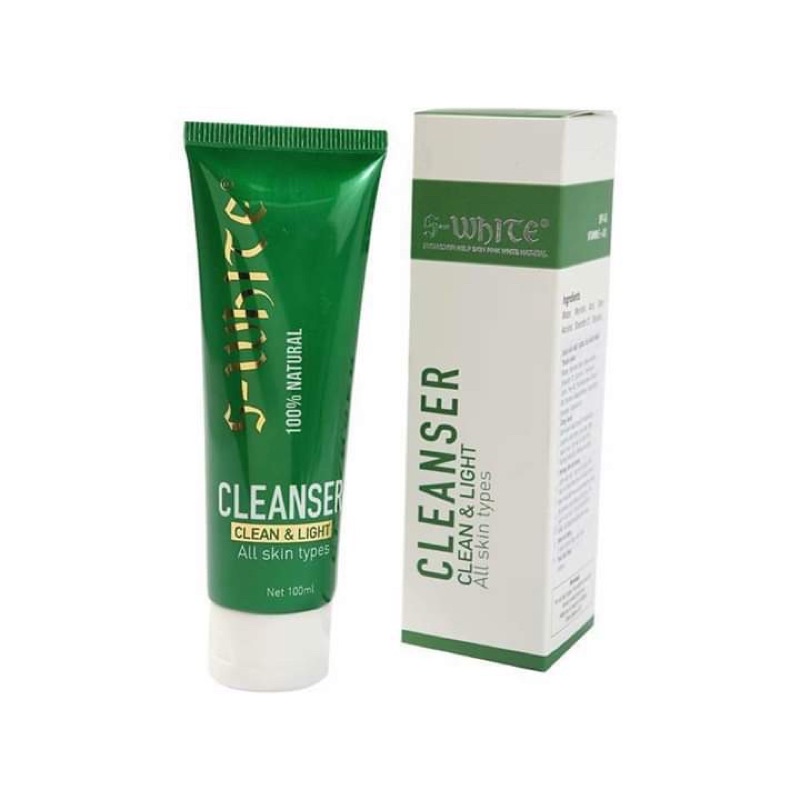 Sửa Rửa Mặt Tinh Chất Nha Đam Swhite