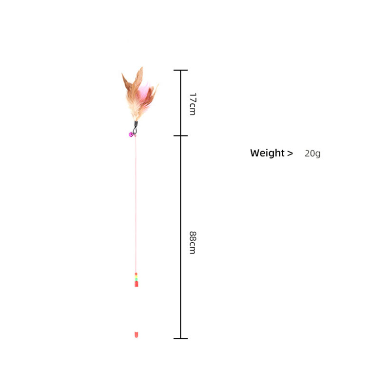 Gậy Lông Vũ Đồ Chơi Cho Mèo Cưng