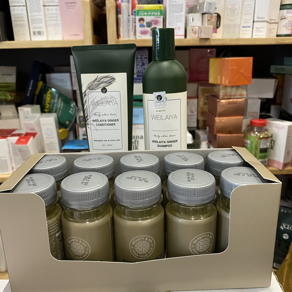 Nước Uống Collagen SkinShot Bioactive Collagen Shot Hộp 10 chai, Collagen Skin Shot Chính Hãng