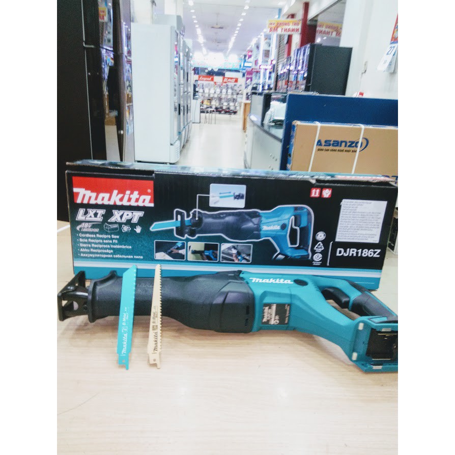 MÁY CƯA KIẾM DÙNG PIN MAKITA DJR186Z 18V