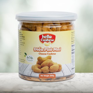 Hạt Điều Phô Mai hộp 200g - Hello Cashew