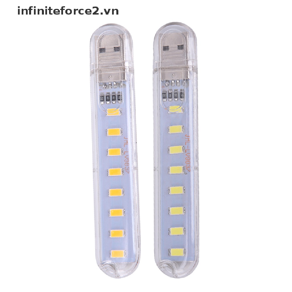 Đèn Led Mini 8 Bóng 5v Cổng Usb Di Động Tiện Dụng