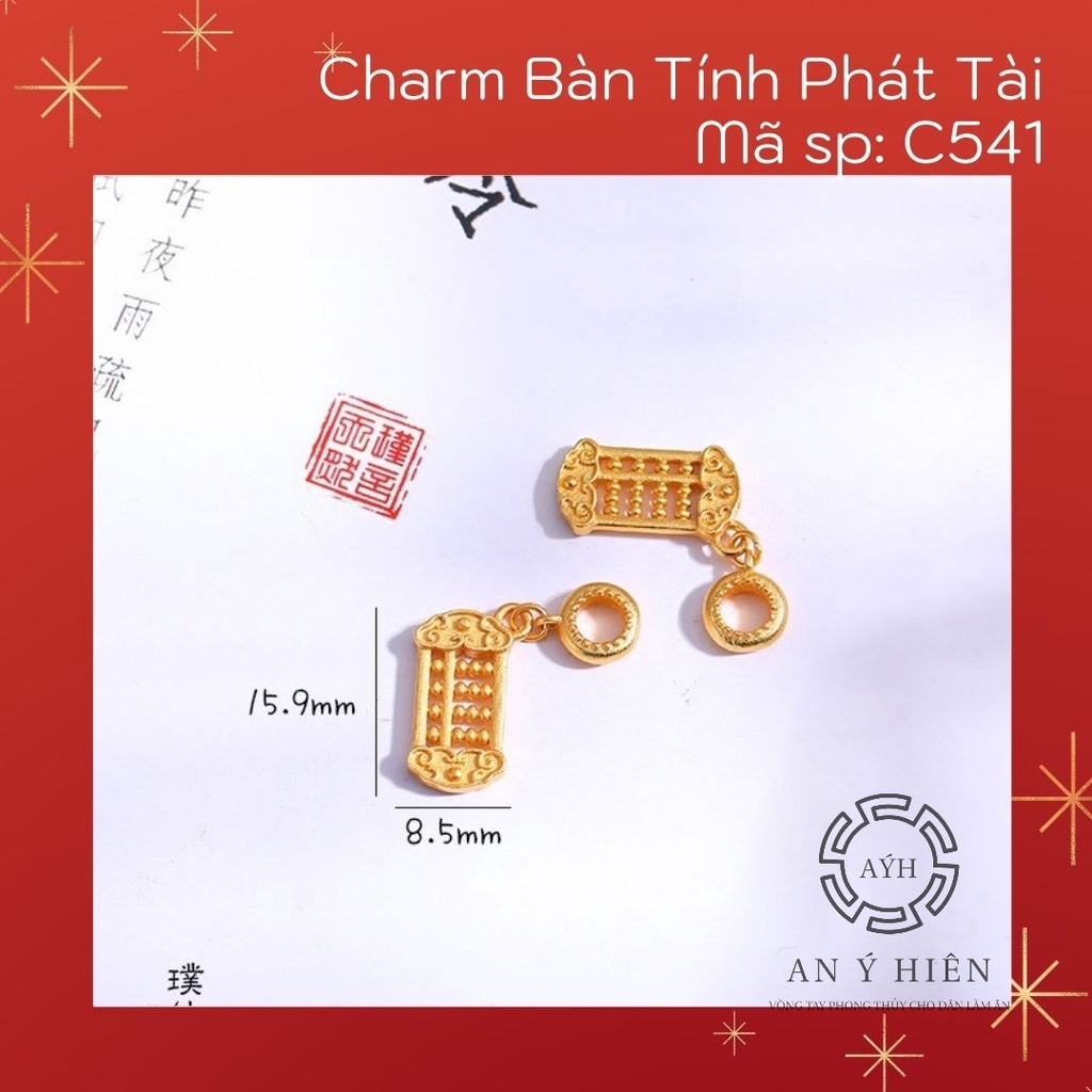 Charm Bàn tính phát tài #C541 ( An Ý Hiên)