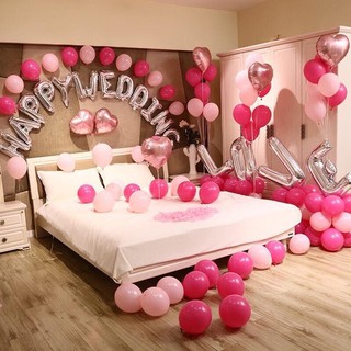 ❤️mẫu hot❤️ set bóng trang trí phòng cưới hot năm 2019