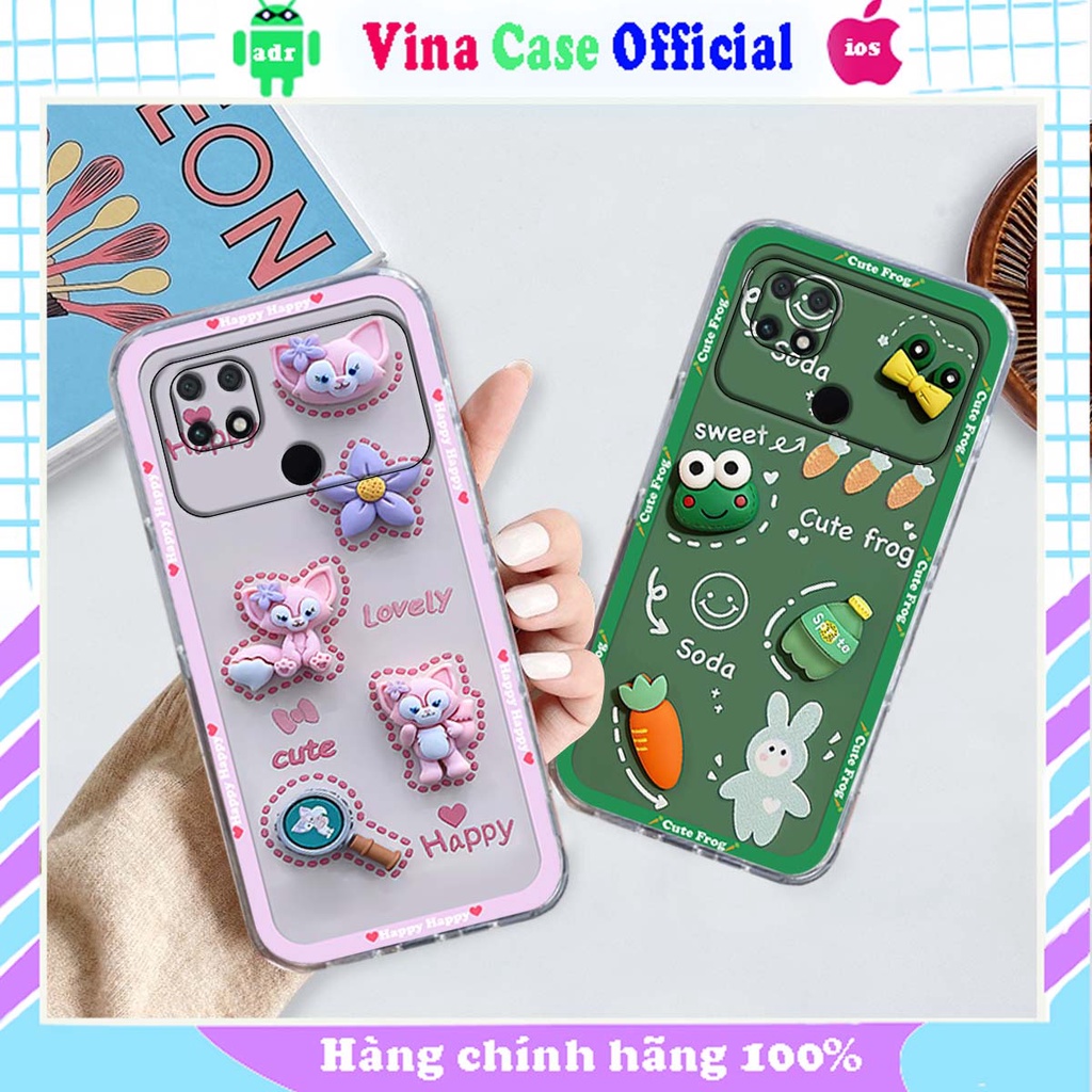Ốp Oppo Poco Phone F1 / Poco C40 4G / Poco M3 in hình hoạt hình cute, dễ thương , đáng yêu