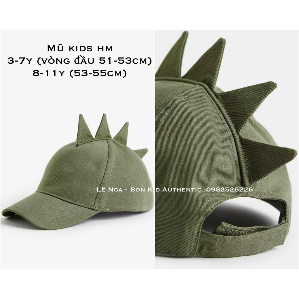 Mũ kids HM US size 3-7y , 8-11y