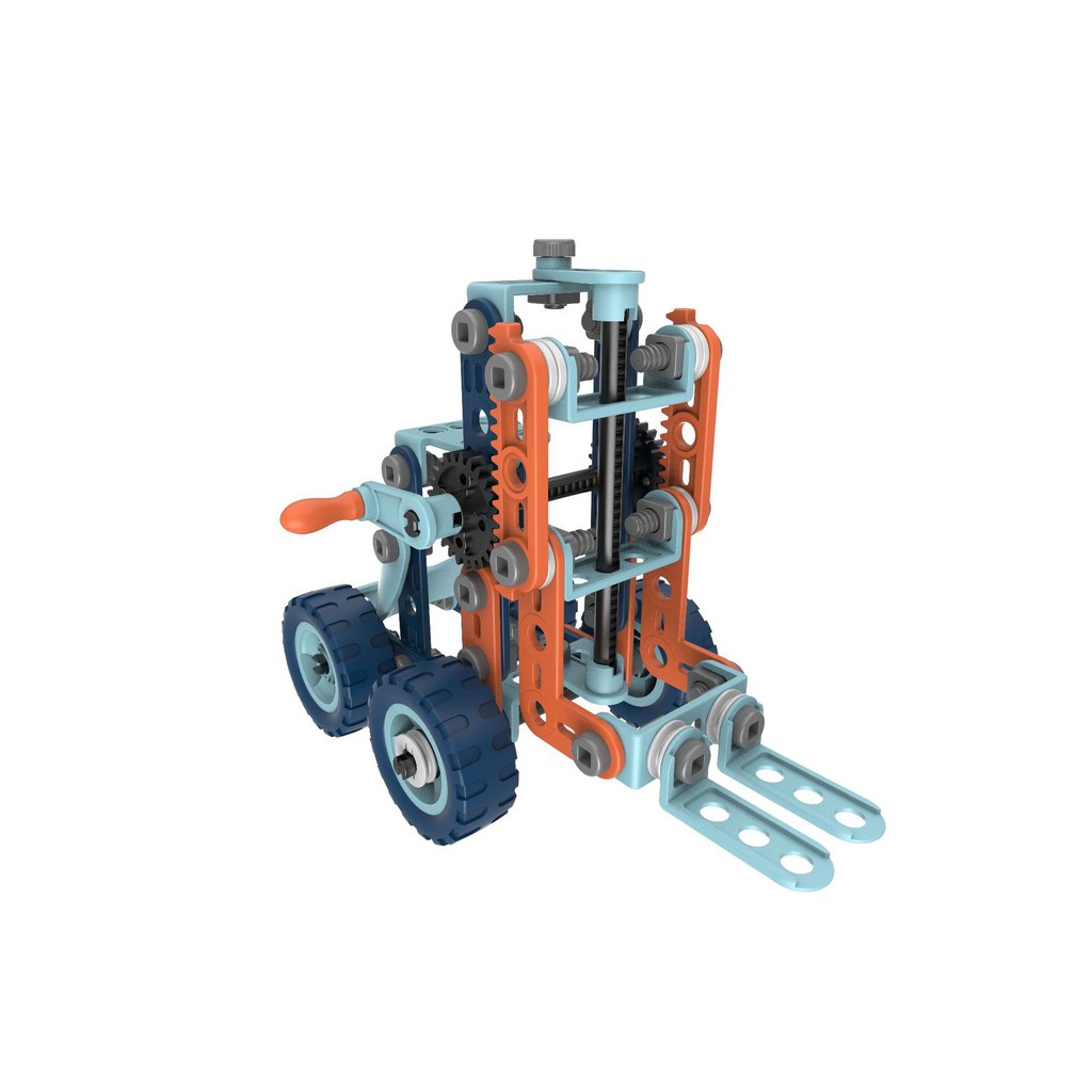 Đồ chơi khoa học Stem Toys - Hộp lắp ráp DIY 12 phương tiện giao thông 7758