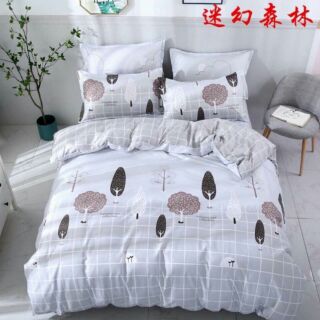 Bộ chăn ga Poly cotton hàng nhập