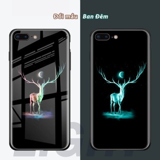 Ốp nai dạ quang ban đêm dành cho iphone