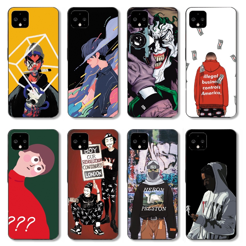 Ốp điện thoại TPU silicon mềm in hình Naruto Joker cho Google Pixel 5a 4a 3a Xl/ Pixel 4 Xl