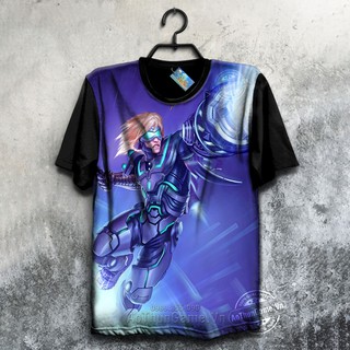 [ rẻ nhất vn ] Áo LMHT 3D Ezreal VK Tối thượng - Áo liên minh huyền thoại LOL (3D Đen)