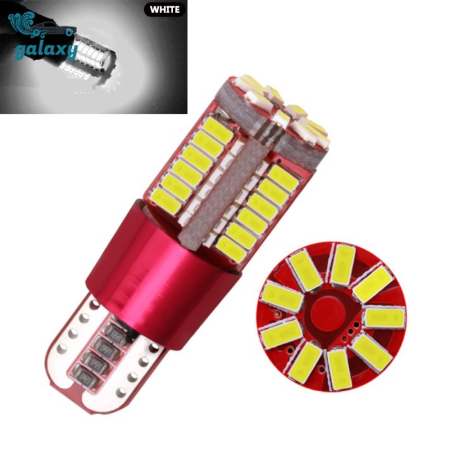 T10 3014 No Error Car Marker Light Parking Lamp 57 SMD Motor Wedge Bulb