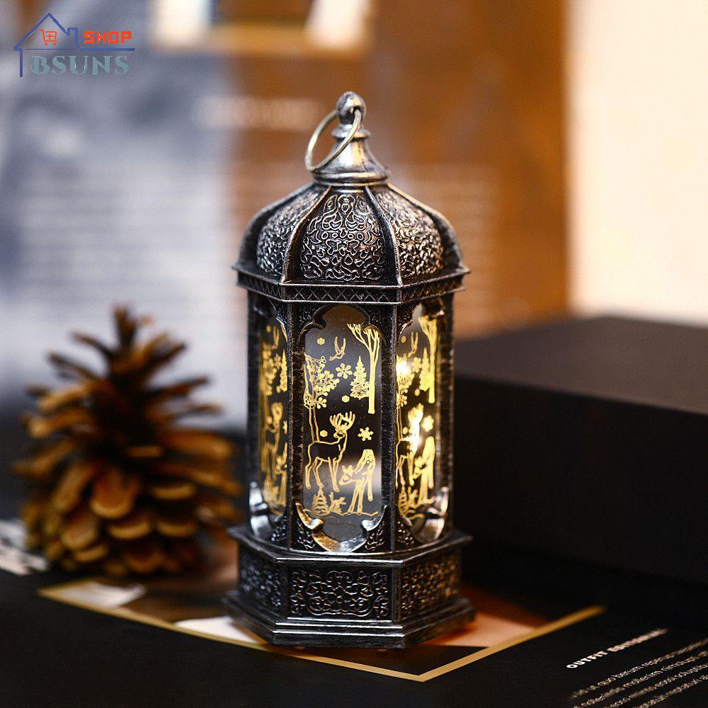 Đèn LED treo trang trí giáng sinh hình lồng đèn nhỏ gọn