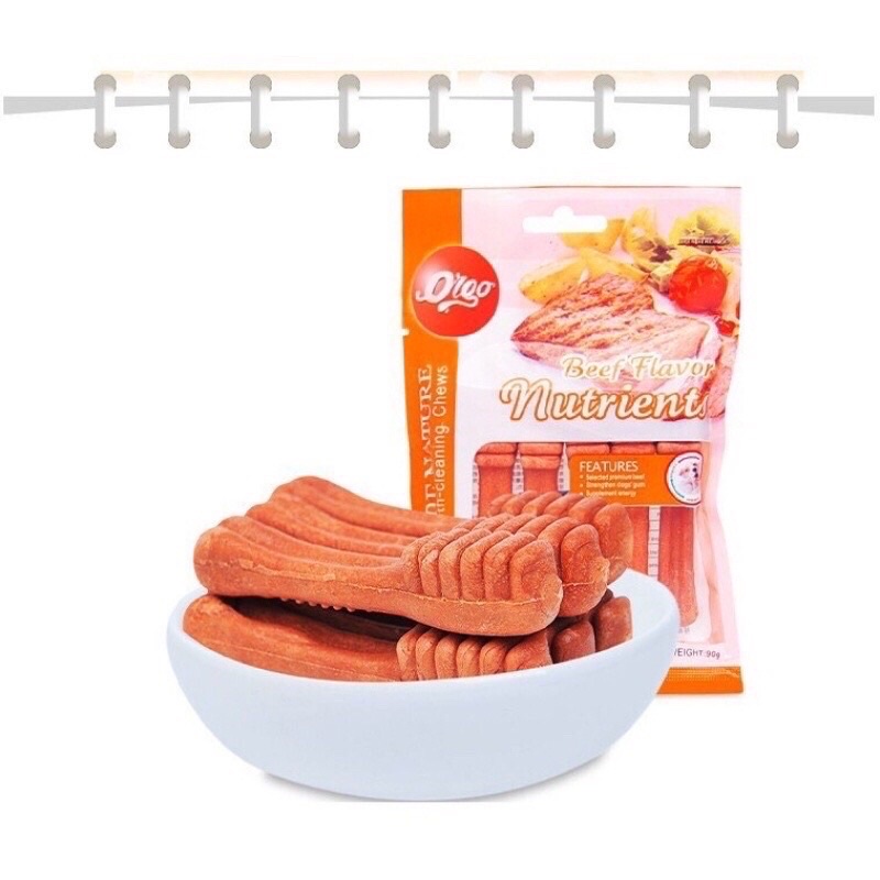 Xương Canxi Gặm Sạch Răng, Giảm Hôi Miệng, Kích Thích Ăn Ngon Cho Chó