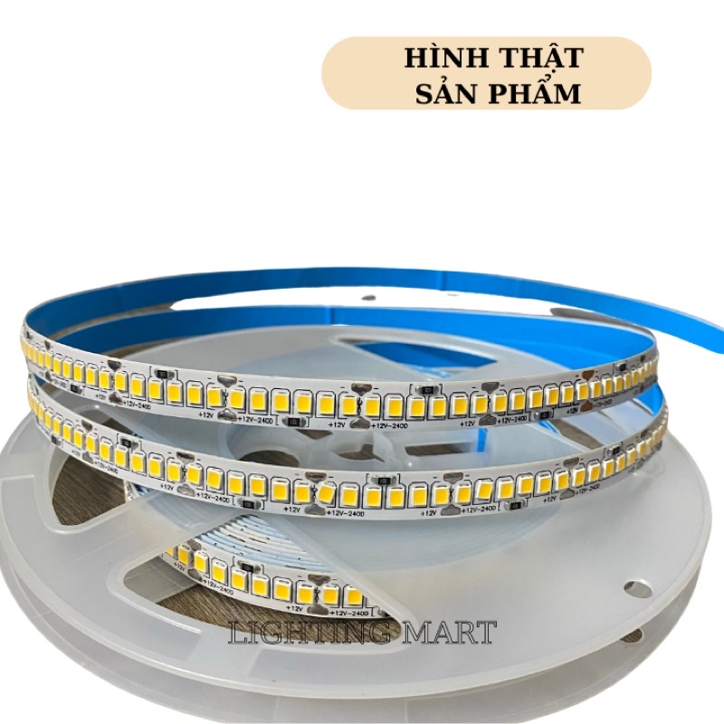 Đèn Led dây dán 5M 12V 2835 240LED/M (Chưa bao gồm nguồn) - Đèn Led sử dụng trang trí phòng ngủ, trang trí tủ kệ