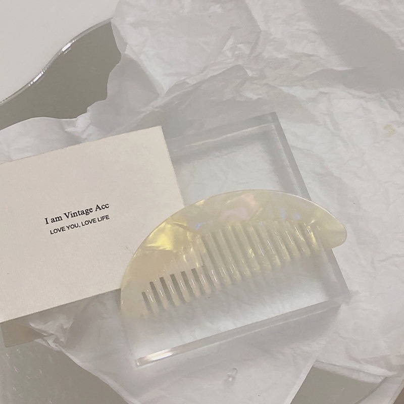 Lược Chải Tóc Răng Rộng Chống Tĩnh Điện Thiết Kế Di Động Tạo Kiểu Tóc Cho Nữ