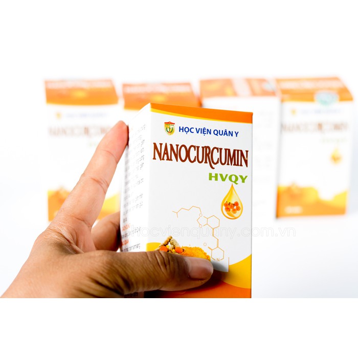 Nanocurcumin Học viện quân y Tinh nghệ curcumin HVQY Lọ 30 viên