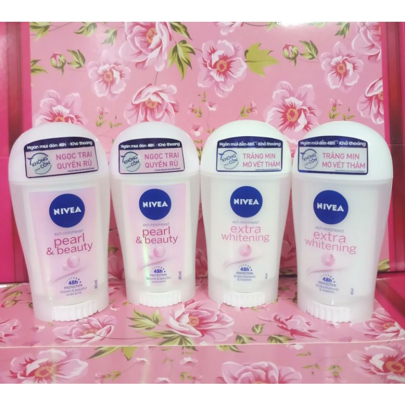 Sáp ngăn mùi Nivea mờ vết thâm, quyến rũ 40ml - hàng chính hãng