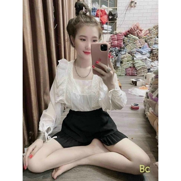 HÀNG CAP CẤP - áo ren công chúa hàng qc - JJ0C