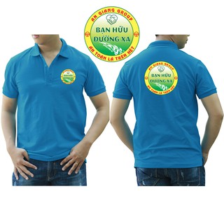 Áo thun in 2 logo BẠN HỮU lulo, vững tay lái - kết nối yêu thương