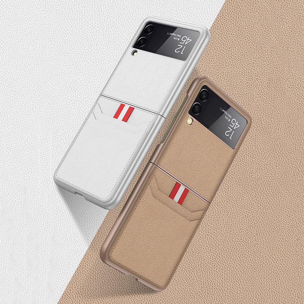 Ốp Điện Thoại Nhựa PVC Chống Sốc Nhiều Ngăn Đựng Thẻ Cho Samsung Galaxy Z Flip 3