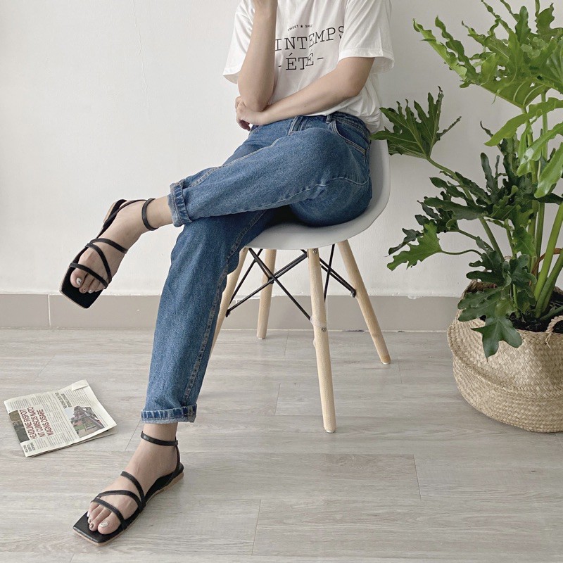 Giay sandal nữ đẹp dây mảnh đế bệt thời trang giá rẻ Shoes Paradise QT59