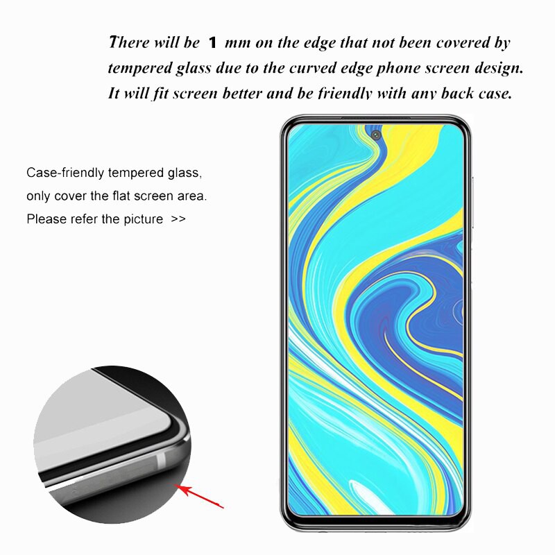 [Ảnh Thật] Kính Cường Lực Xiaomi Redmi Note 9s/ Note 9 Pro - Không FULL, 9H-0.26mm