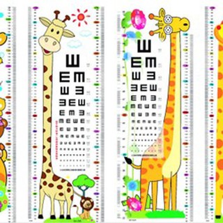 DECAL DÁN TƯỜNG KIỂU THƯỚC ĐO CHIỀU CAO