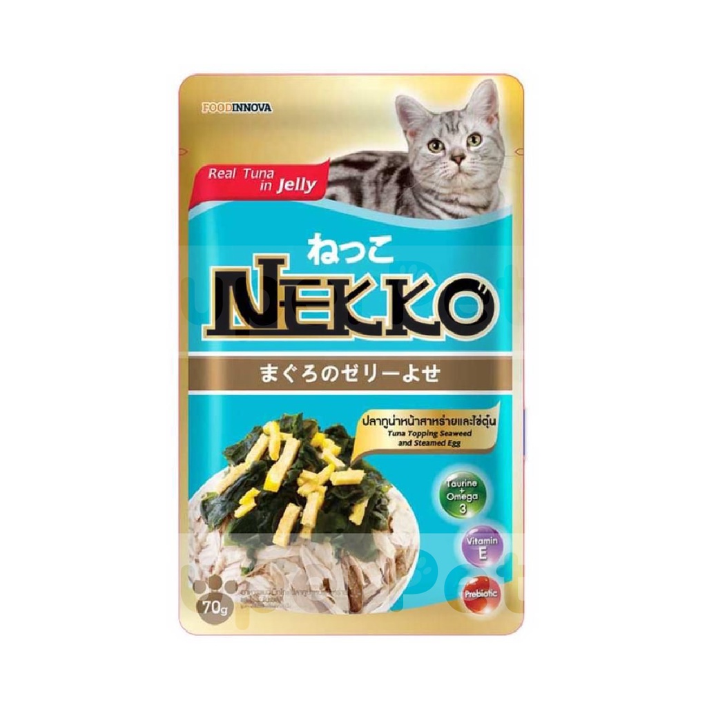 Pate Nekko Thạch JELLY Cho Mèo Mọi Lứa Tuổi (70g) Nhâp Thái SUPERPETS VIỆT NAM