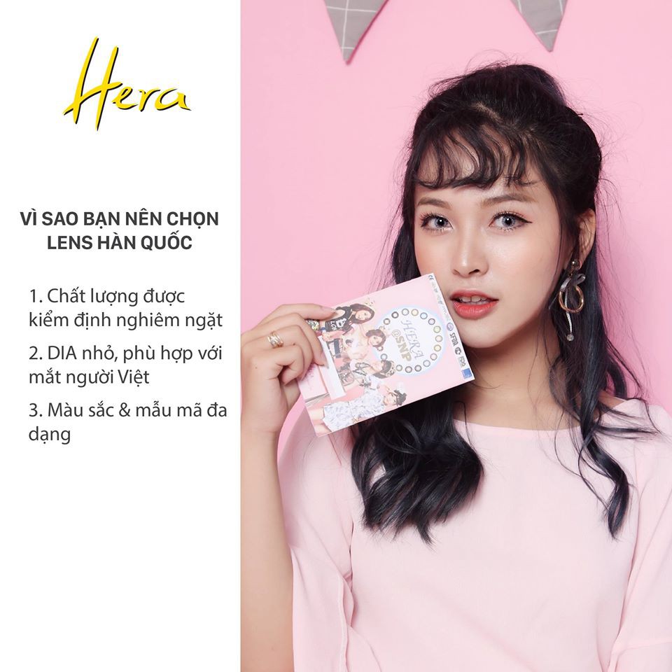 Kính Áp Tròng Hera 75B Choco - Lens choco lens cận