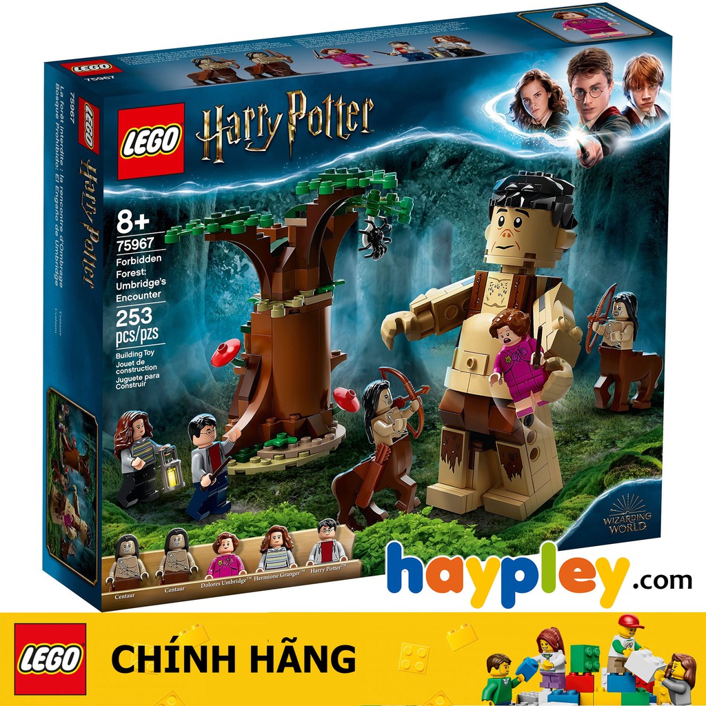 LEGO Harry Potter 75967 Khu Rừng cấm: Cuộc đụng độ của mụ Umbridge