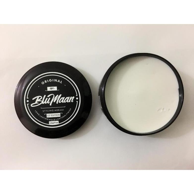 Sáp, Wax vuốt tóc BLUMAN ORIGINAL ĐEN  100gr tạo kiểu giữ nếp cho tóc. HÀNG CHÍNH HÃNG .