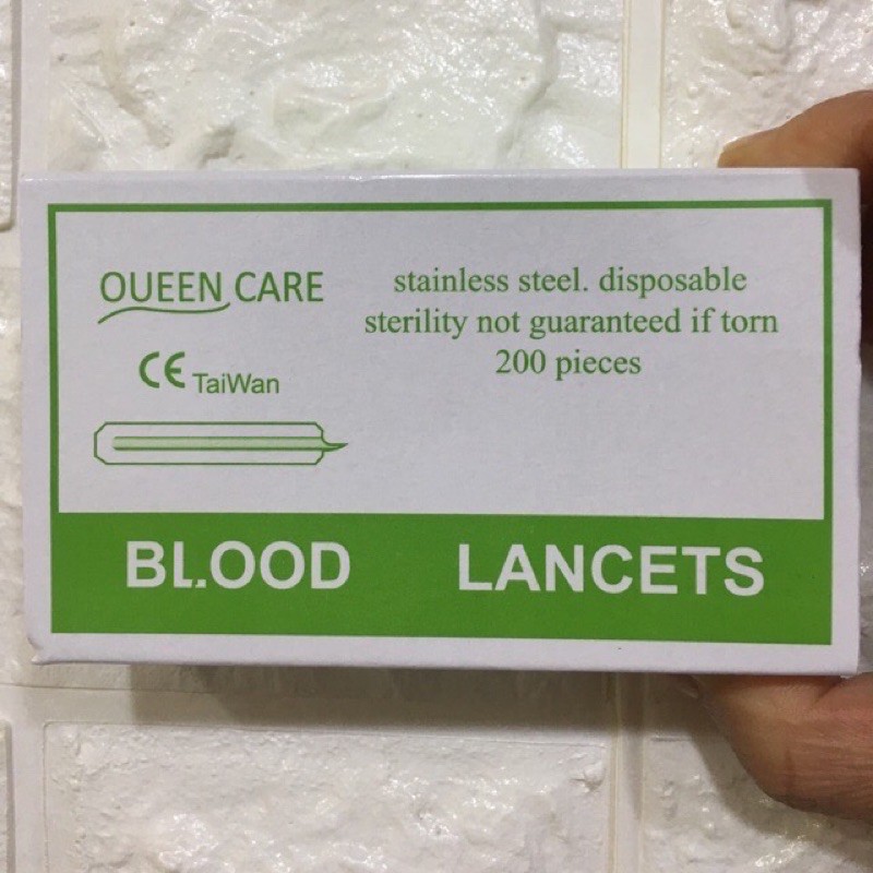 Kim chích mụn Blood Lancets ( hộp 200 cây )