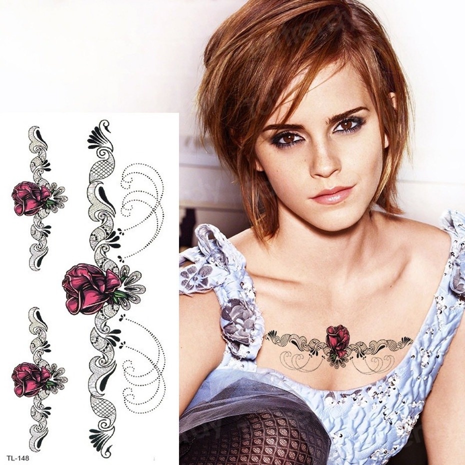 Hình Xăm Dán Tạm Thời Chống Thấm Nước &amp;amp; Hình Xăm Dán Henna Cá Tính