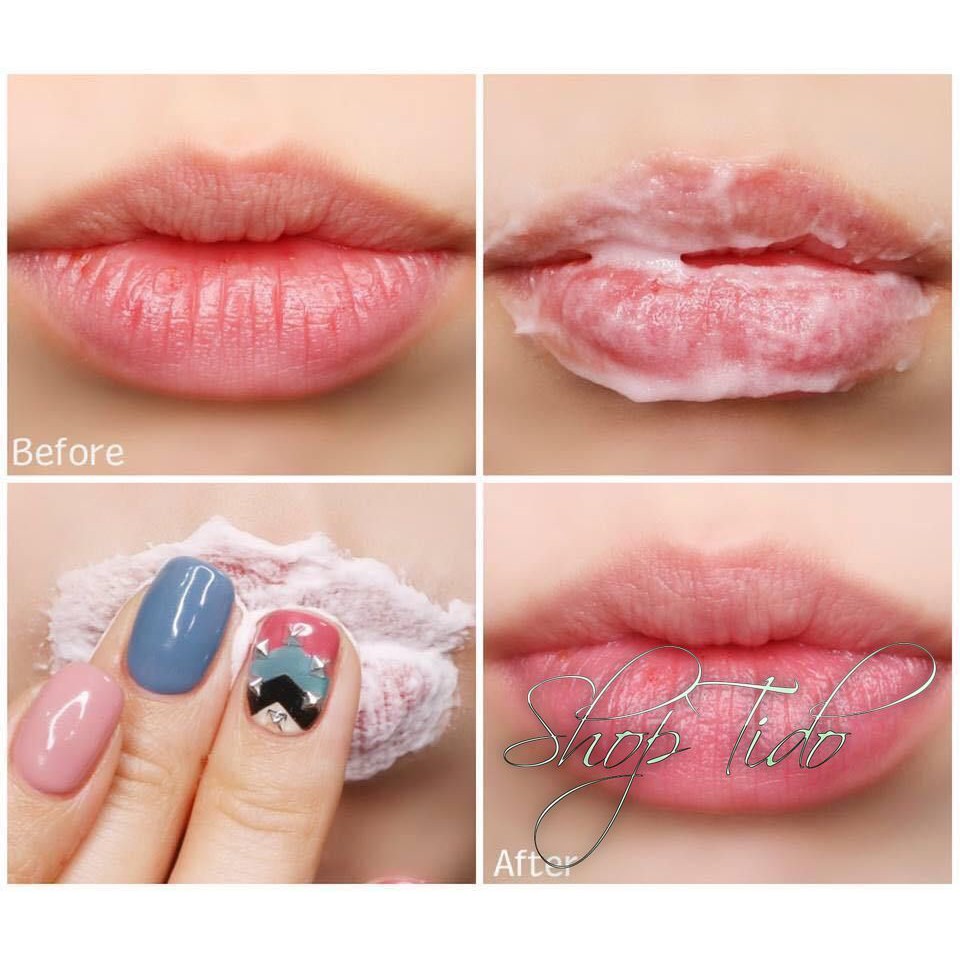 Gel Tẩy Da Chết Môi Unpa Bubi Bubi Lip, Gel sủi cực lành tính, làm bong tróc da chết | WebRaoVat - webraovat.net.vn