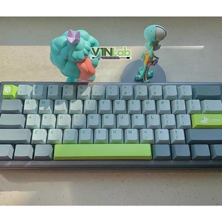 Set Keycap GMK Lime PBT Double-Shot | Cherry Profile | Phụ kiện trang trí bàn phím cơ