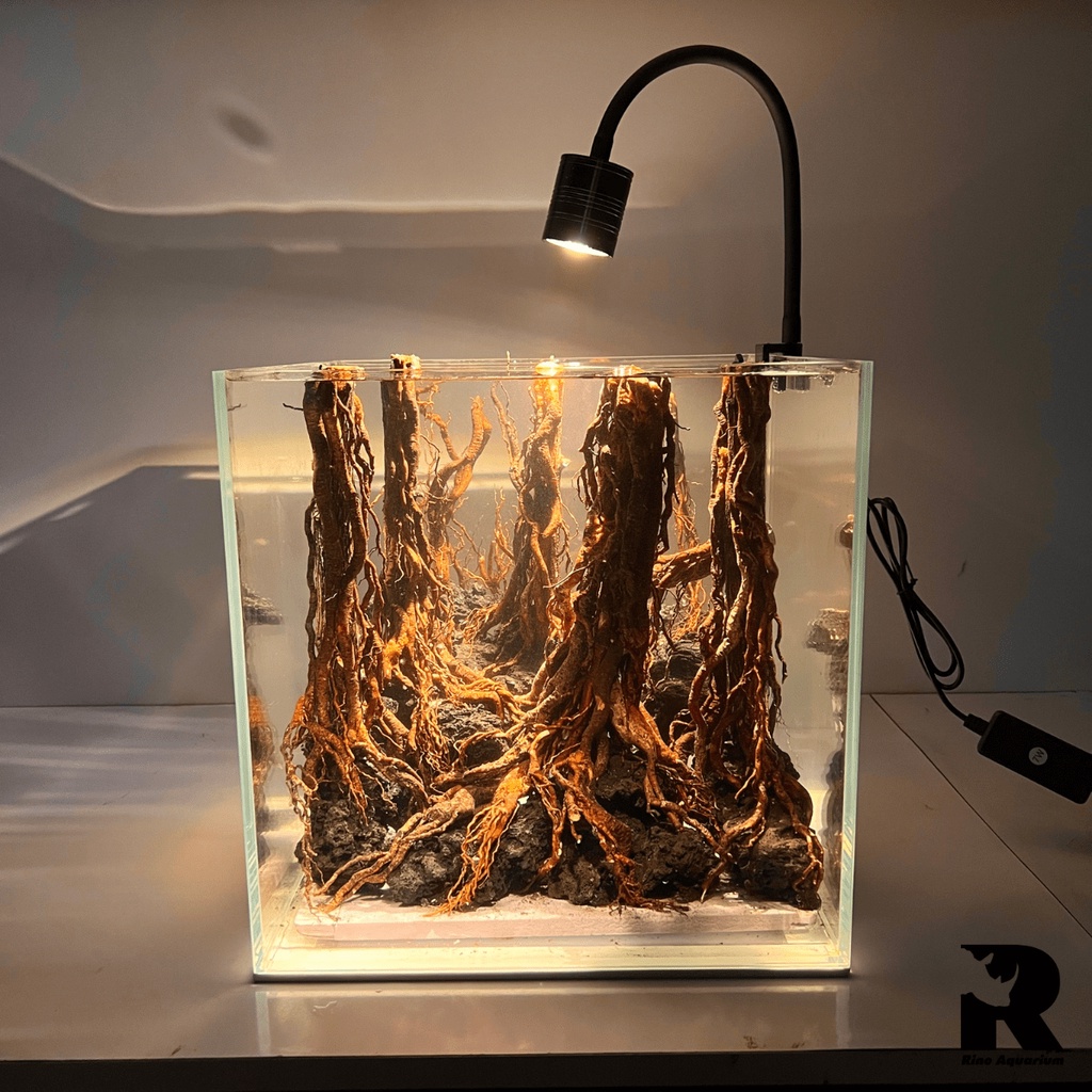 Đèn LED Rọi CEBO COCO Mini Spotlight SD-300 7W  3 Chế Độ Màu Cho Hồ Cá Cảnh, Hồ Thủy Sinh, Hồ Biotope