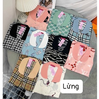 BỘ PYJAMA LỬNG MẶC NHÀ CHẤT MANGO XỊN  (NHIỀU MẪU)