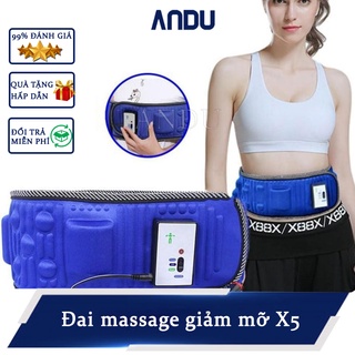 Đai Massage Giảm eo, toàn thân X5, Đai Massage X5 Rung Nóng Giảm Mỡ Bụng Và Toàn Thân Hiệu Quả {SIÊU SALE}