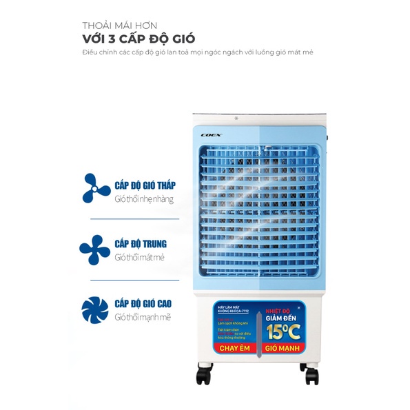 Quạt điều hòa Coex CA-7116 Có điều khiển