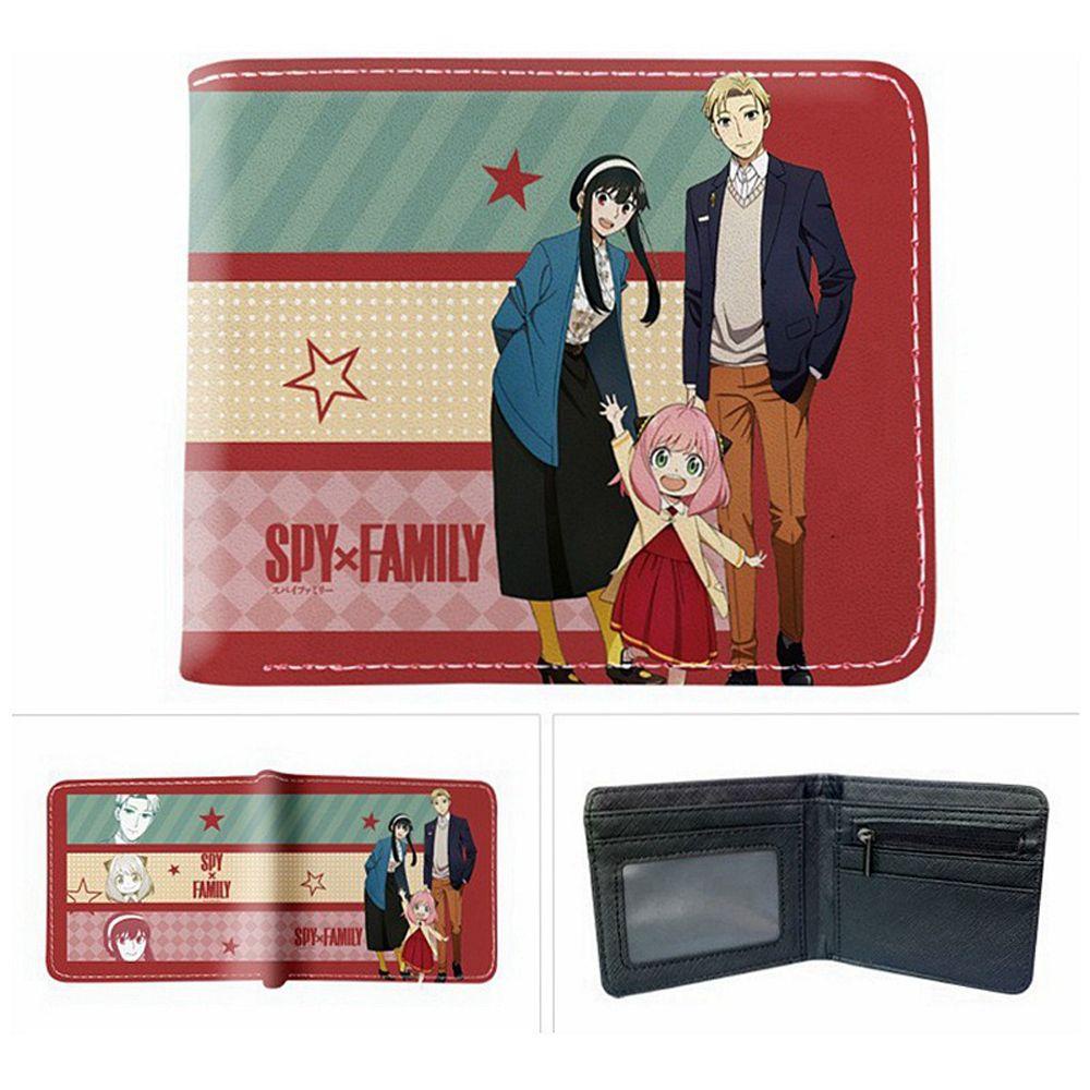 Lilyes Ví Ngắn Cầm Tay In Hình Anime Spy X Family Dành Cho Nam Nữ