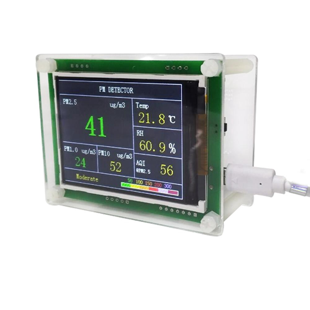 💛TG Máy đo tốc độ cao 2.8Inch Xe kỹ thuật số PM2.5 Máy đo kiểm tra chất lượng AQI Home Gas Monitor Hiệu suất tuyệt vời