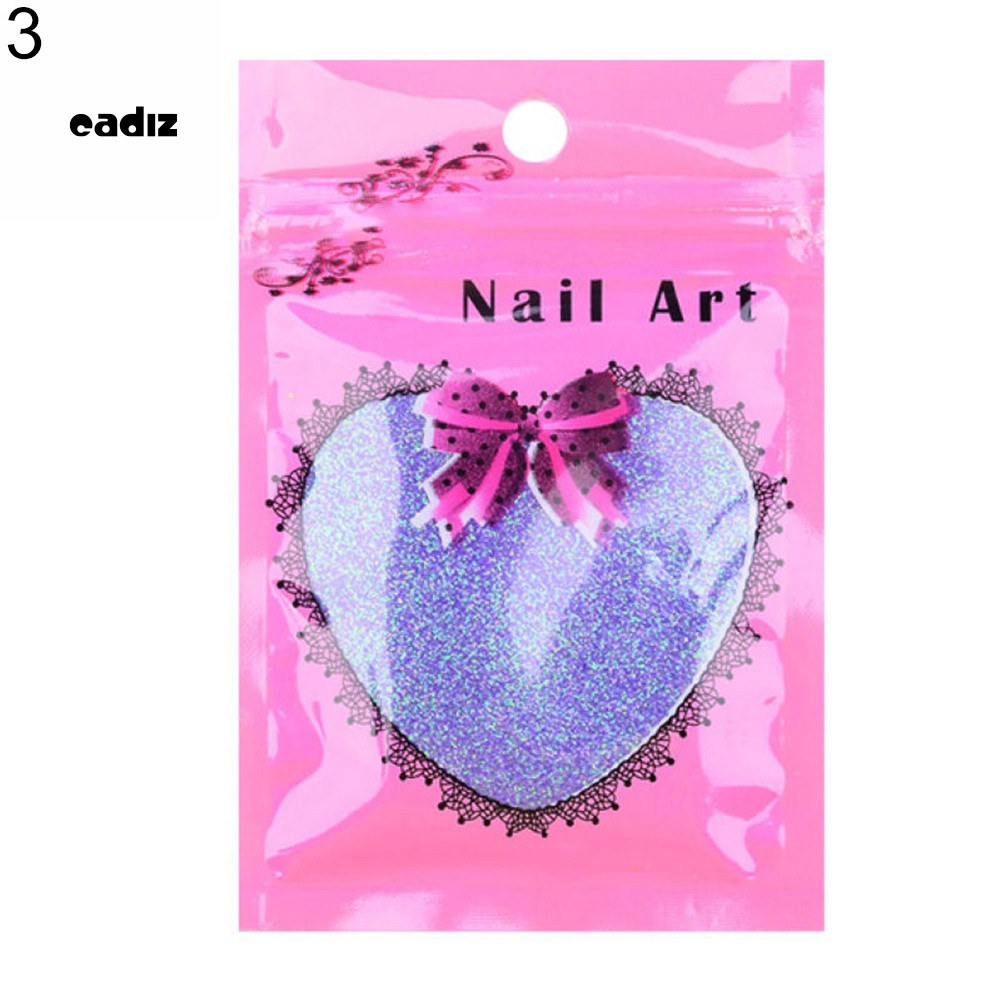 [Hàng mới về] Bột Vẽ Móng Tay Tạo Hiệu Ứng Tráng Gương Lấp Lánh